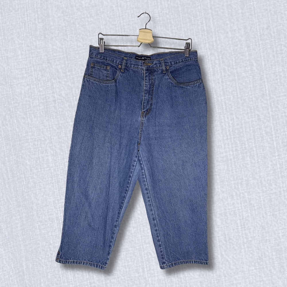 H by Halston Classic Blue Cropped Jeans